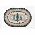 Capitol Importing Co 13 x 19 in. Tall Timbers Oval Printed Placemat 48-116TT